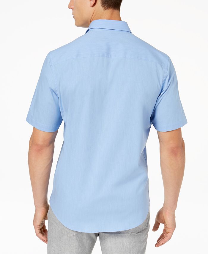 Alfani Men's Solid Pocket Shirt, Created for Macy's - Macy's