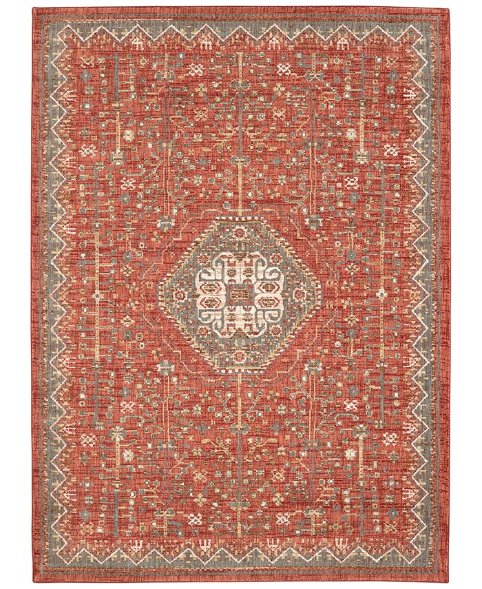 Karastan Spice Market Zaskar Spice 5'3" x 7'10" Area Rug Macy's