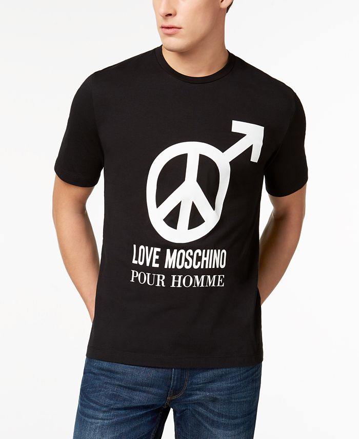 Love Moschino Men's Graphic-Print T-Shirt - Macy's