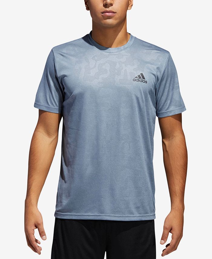 adidas Men's Camo-Print ClimaLite® T-Shirt - Macy's