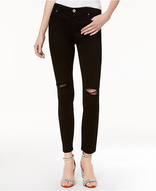 INC International Concepts I.N.C. Ripped Skinny Jeans, Created for Macy's & Reviews Jeans
