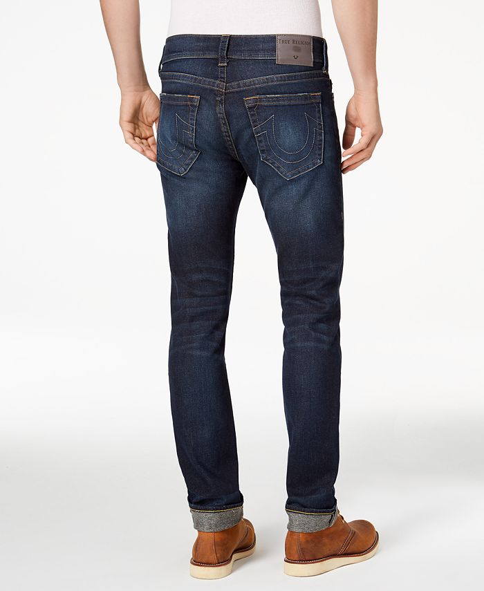 True Religion Men's Rocco Skinny-Fit Stretch Jeans - Macy's