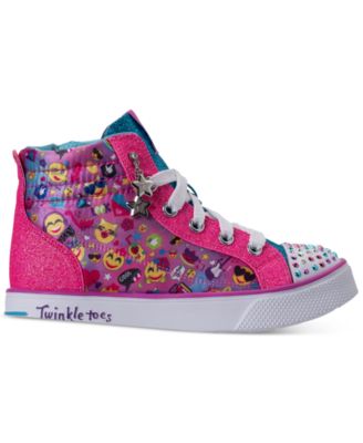 mi♡ Skechers Little Girls' Twinkle Breeze 2.0 - Emoji Magic