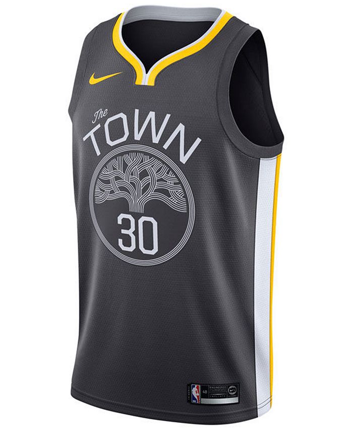 Nike Golden State Warriors Stephen Curry The Town Swingman Jersey