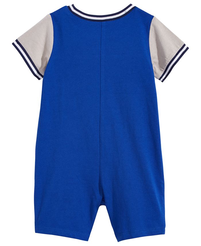 First Impressions Baseball Romper, Baby Boys, Created for Macy's Macy's