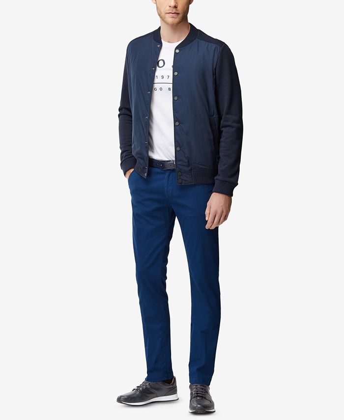 Hugo Boss BOSS Men's Skiles Varsity Jacket & Reviews Hugo Boss Men