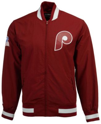 Mitchell & Ness Men's Philadelphia Phillies Anorak Half-Zip Pullover -  Macy's