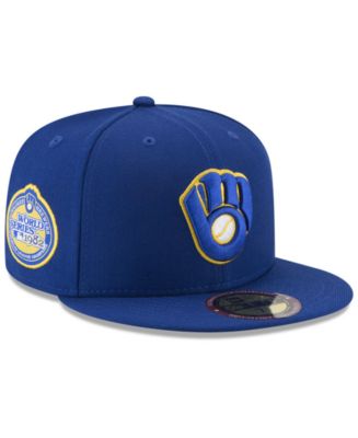 Wholesale Men's Milwaukee Brewers New-Era Fashion Embroidery