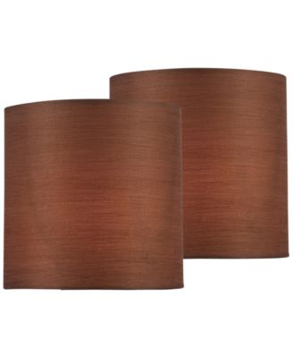 Lite Source - Set of 2 Clip-on 5" Chandelier Drum Shade