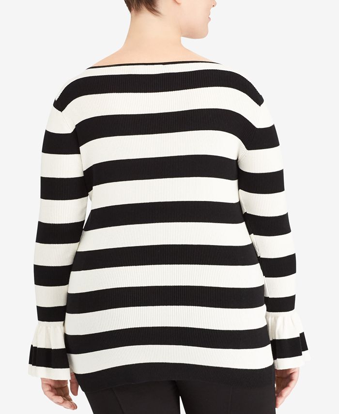 Lauren Ralph Lauren Plus Size Striped Sweater Macy's