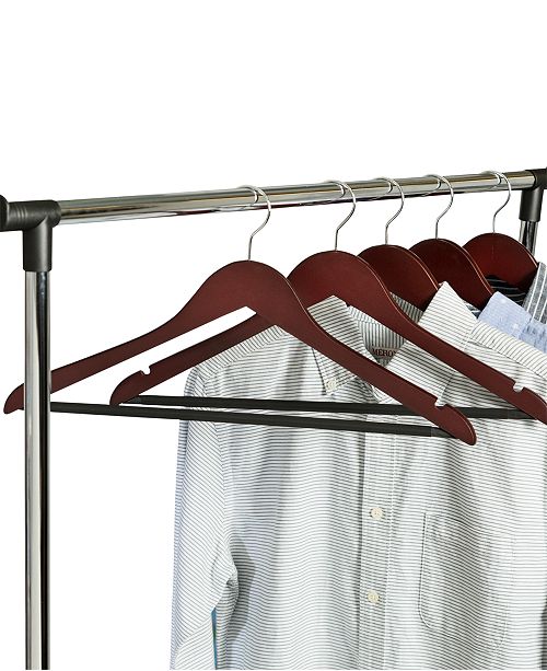 Honey Can Do Hangers, 24 Piece Set Wood Non Slip Cleaning