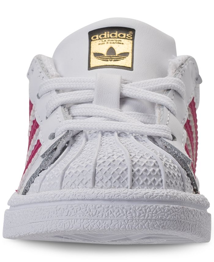 toddler girl adidas superstar