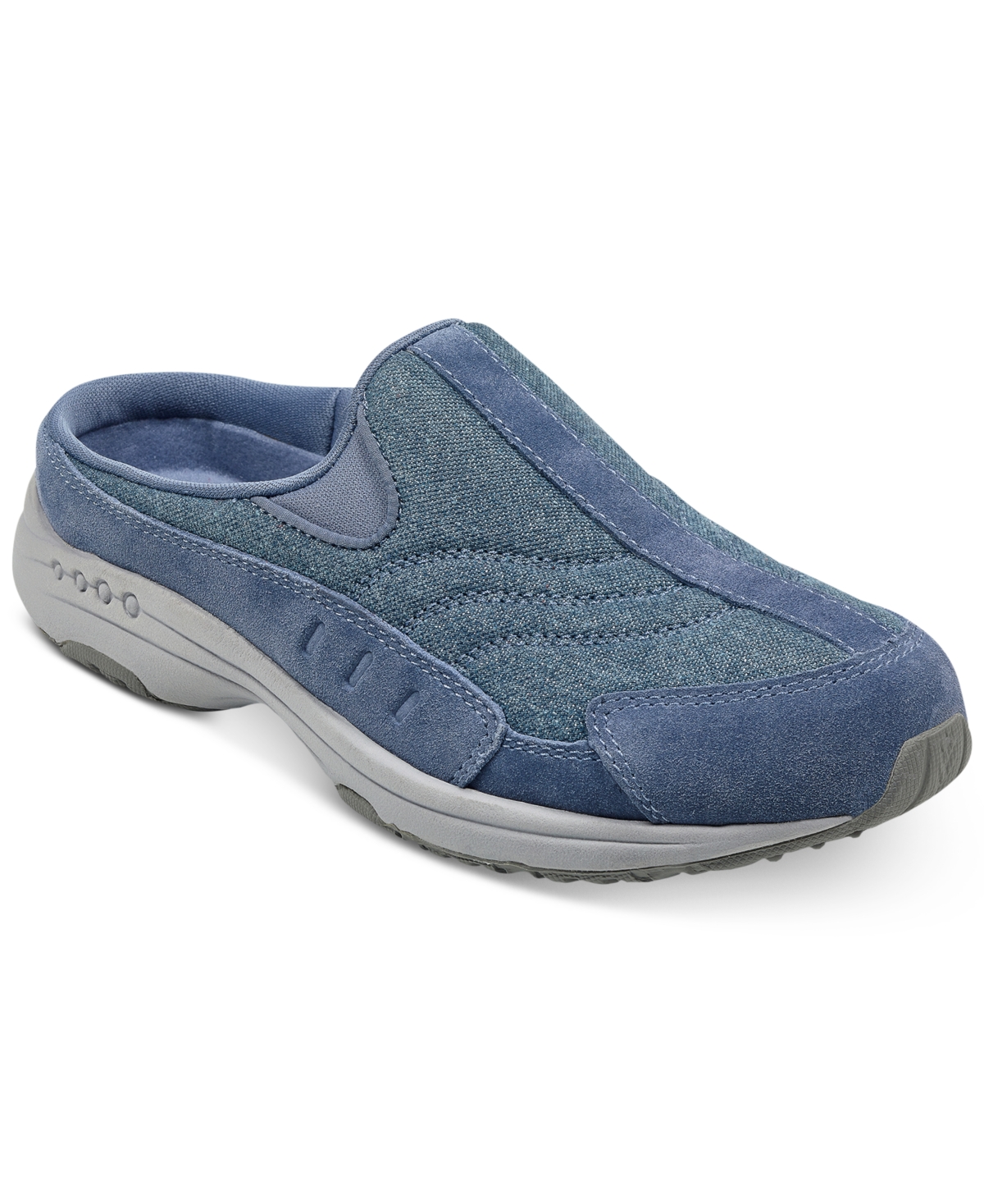 EASY SPIRIT WOMEN'S TRAVEL TIME SLIP-ON WALKING MULES 