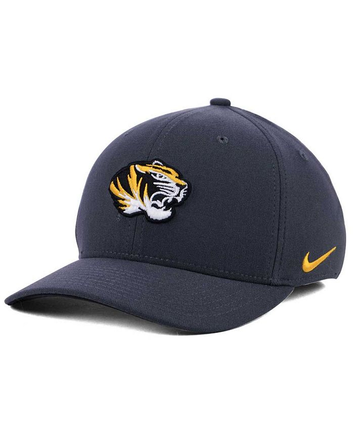 Nike Missouri Tigers Anthracite Classic Swoosh Cap - Macy's