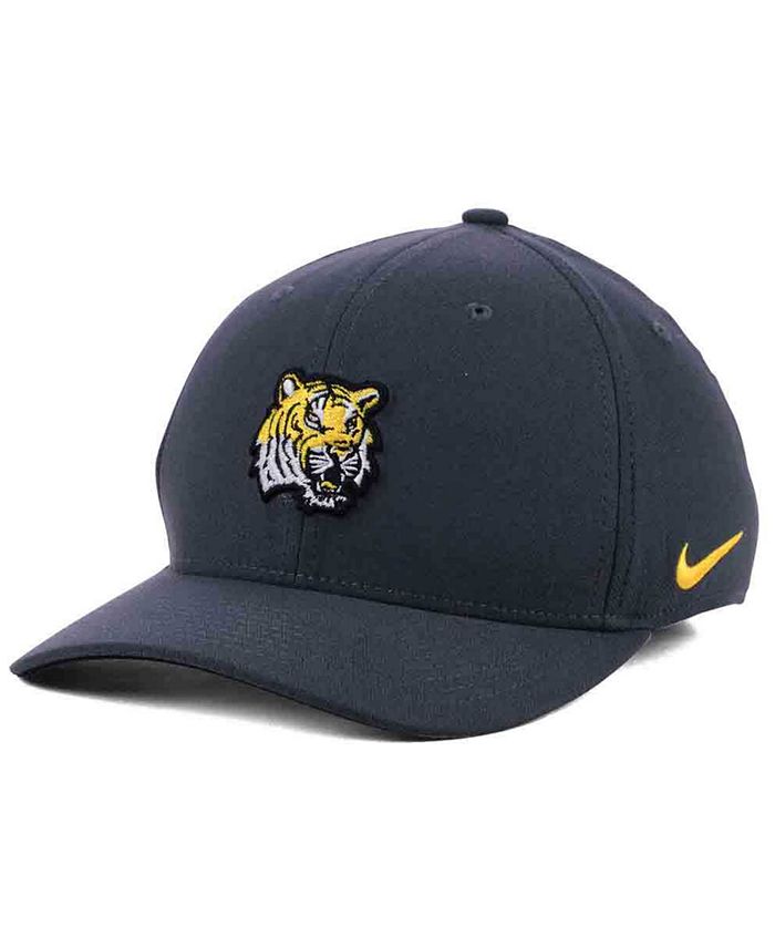 Nike LSU Tigers Anthracite Classic Swoosh Cap - Macy's
