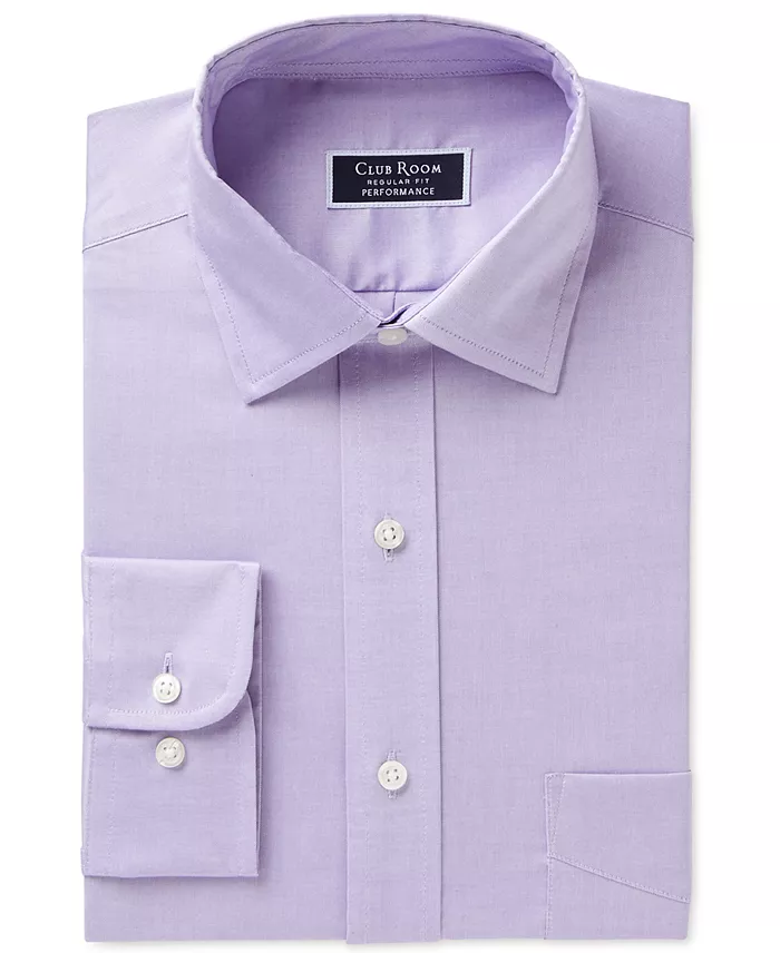 Men's Regular Fit Pinpoint Dress Shirt - thumbnail 7
