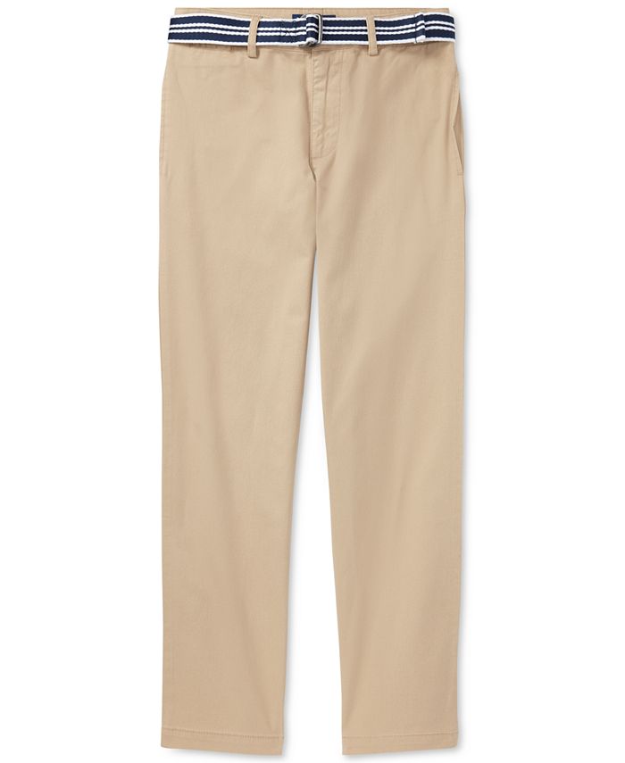 Polo Ralph Lauren Ralph Lauren Skinny Fit Pants & Belt Set, Big Boys ...