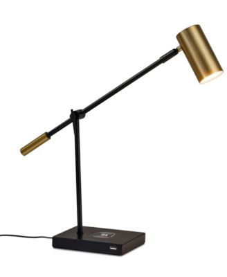 Collette LED Desk Lamp with Wireless Air Charger & USB Port