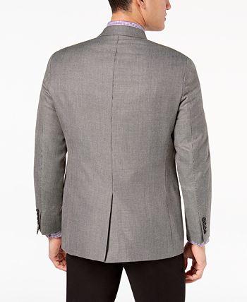 Lauren Ralph Lauren - Men's Classic-Fit Ultraflex Gray Multi-Tic Weave Sport Coat