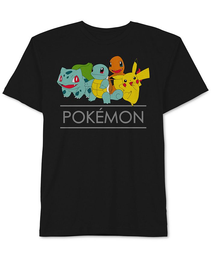 Pokemon Pokémon Graphic-Print Cotton T-Shirt, Big Boys - Macy's