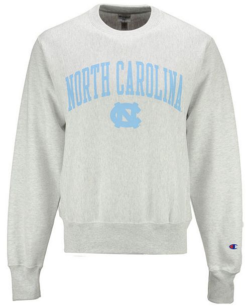 Champion Men's North Carolina Tar Heels Reverse Weave Crew Sweatshirt & Reviews - Sports Fan