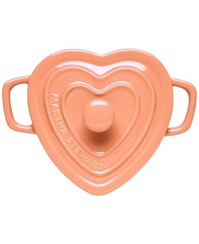 Martha Stewart Collection Cast Iron Heart Pan, Created for Macy's - Macy's