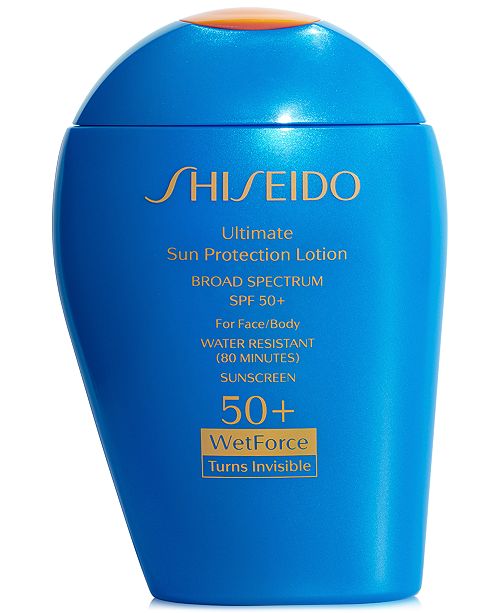 Shiseido Ultimate Sun Protection Lotion Broad Spectrum Spf 50