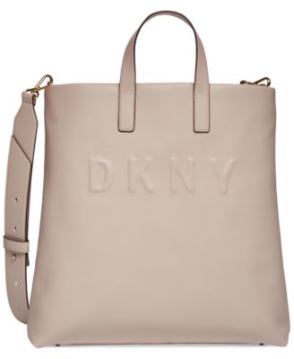 dkny logo tote