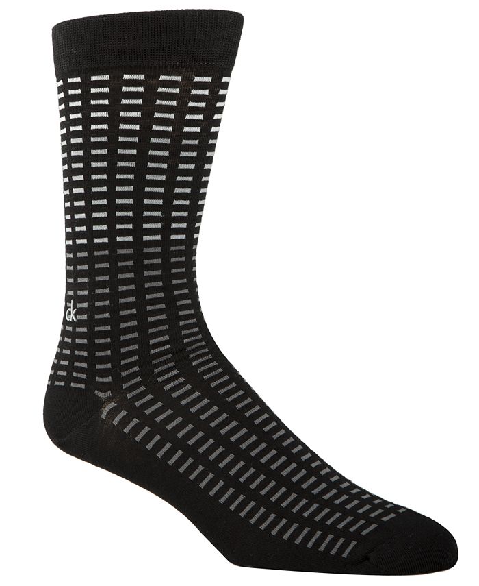 Calvin Klein Men's Tile-Print Socks - Macy's
