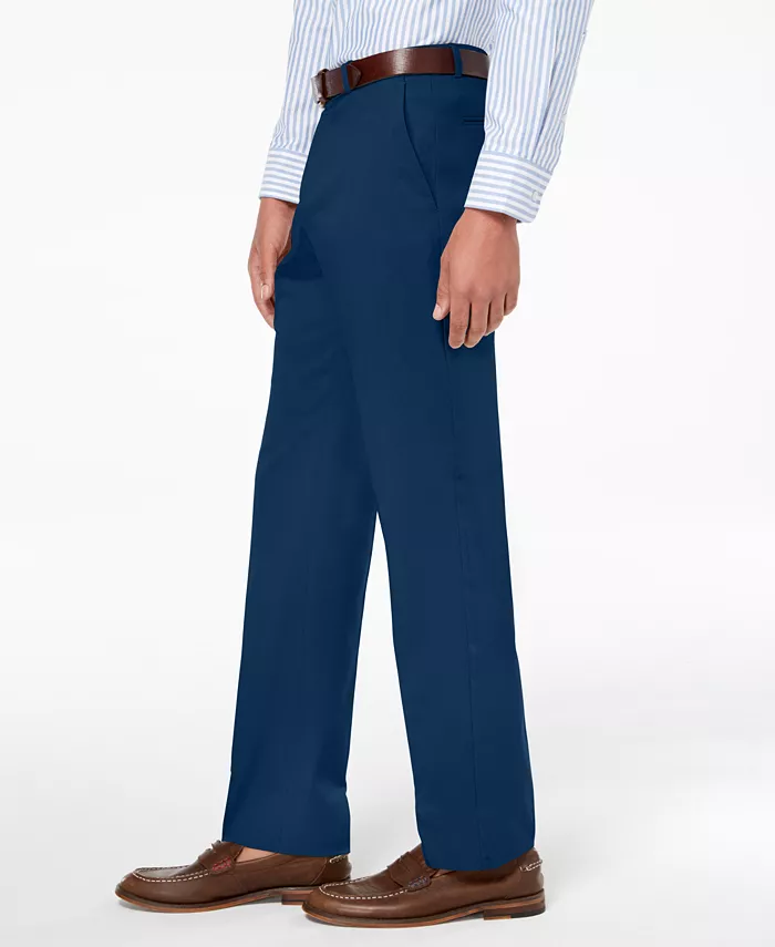 Men's Modern-Fit TH Flex Stretch Solid Performance Pants - thumbnail 4