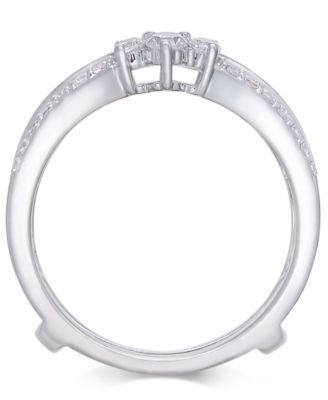 Diamond Enhancer Ring Guard (5/8 ct. t.w.) in 14k White Gold