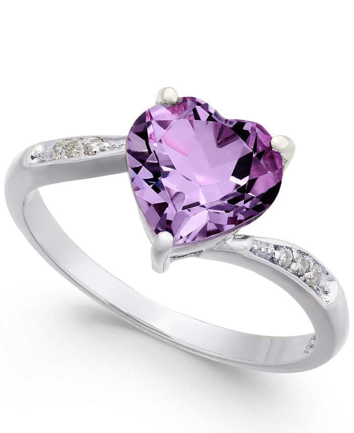 Macy's heart cheap rings