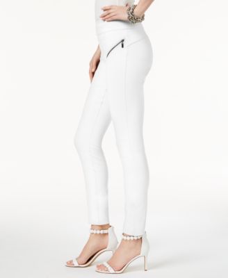 INC International Concepts - Petite Skinny Moto Pants