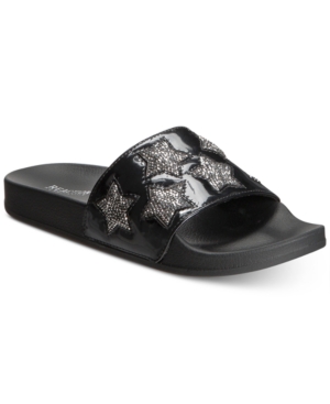 image of Kenneth Cole Reaction Women-s Pool Splash Jewel Pool Slides Women-s Shoes