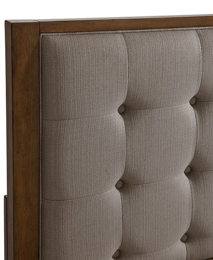 Furniture Closeout! Jollene Upholstered Queen Bed, Created for Macy's Macy's