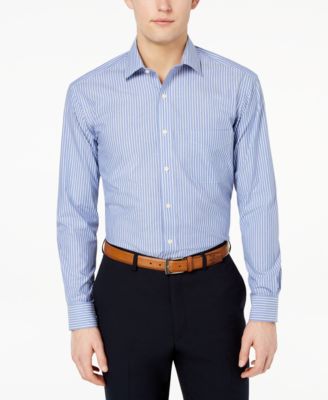 men's pinstripe dress shirt