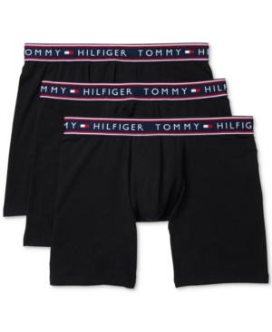 Tommy Hilfiger Men's 3-Pk. Cotton Stretch Boxer Briefs