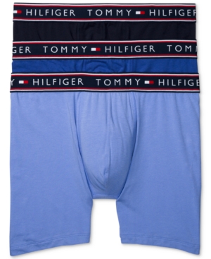 image of Tommy Hilfiger Men-s 3-Pk. Cotton Stretch Boxer Briefs