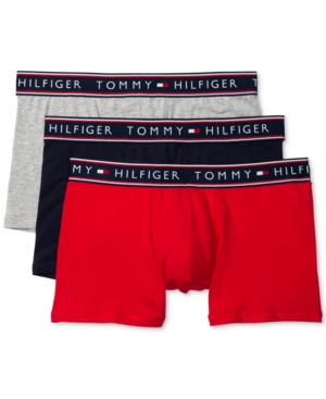 Tommy Hilfiger Men's 3-Pk Cotton Stretch Trunks