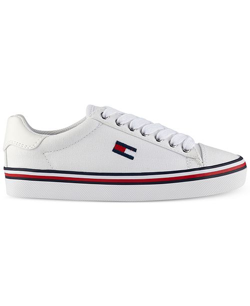 Tommy Hilfiger Women S Fressian Lace Up Sneakers Reviews Athletic Shoes Sneakers Shoes Macy S