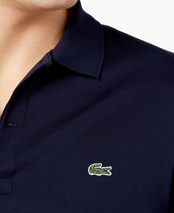 Lacoste Men's Regular Fit Pima Cotton Polo Shirt & Reviews Polos