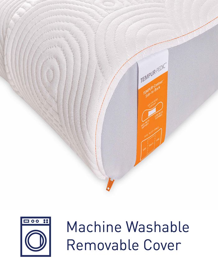 TempurPedic Dual Position Support Memory Foam Pillow Macy's