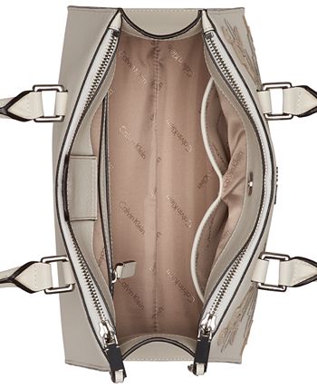Calvin klein logan satchel hot sale