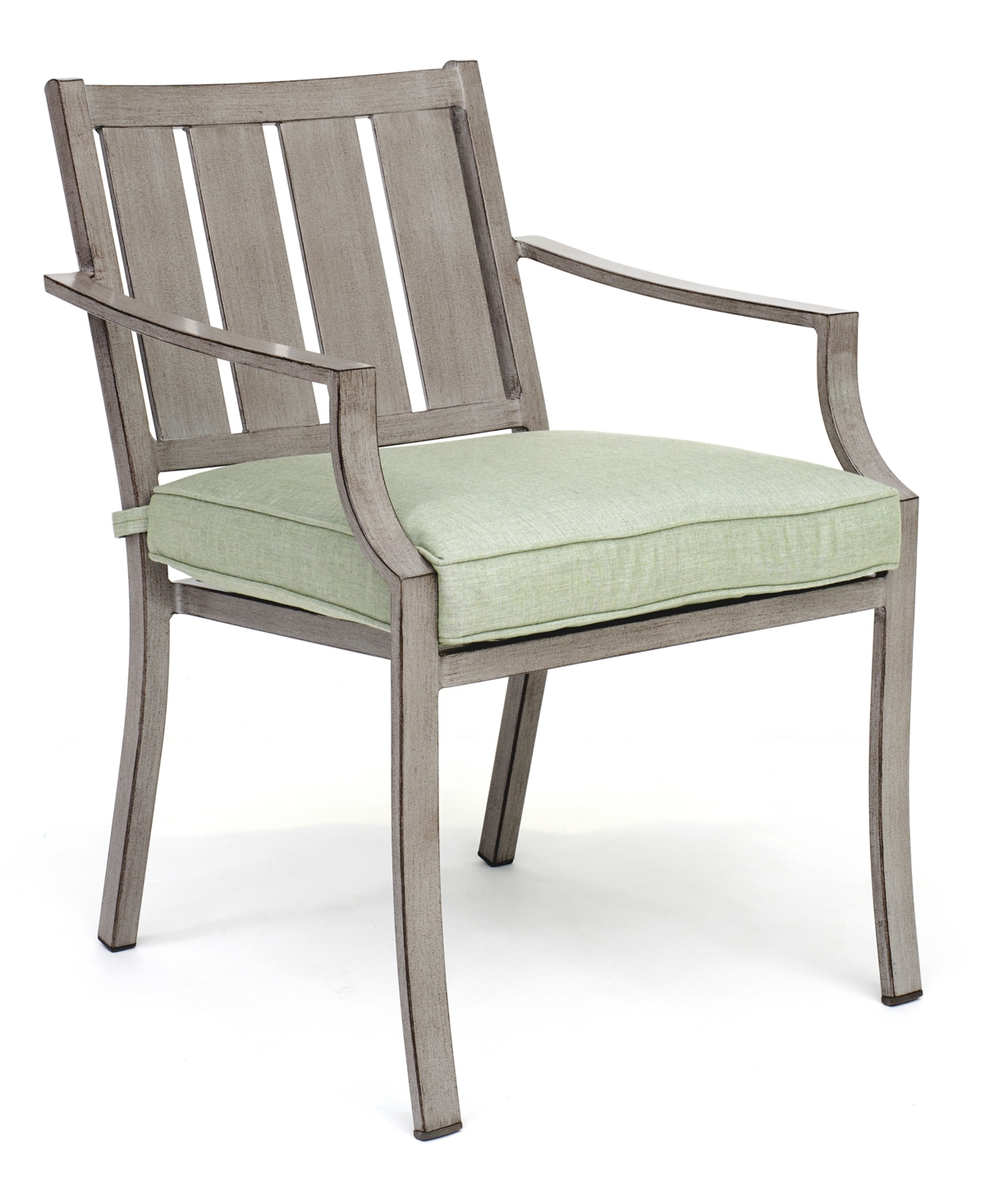 Agio Wayland Outdoor Dining Chair With Sunbrella Cushions, Created For Macy's In Sunbrella Cast Oasis