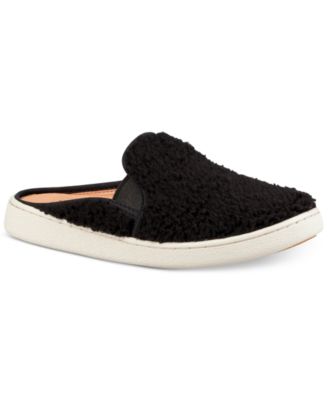 ugg fur slip ons