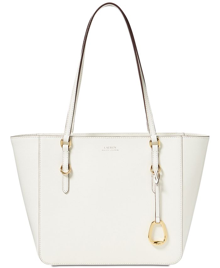 Lauren Ralph Lauren Bennington Leather Shopper Macy s