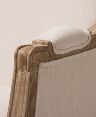 Kempler Wood Traditional French Accent Chair