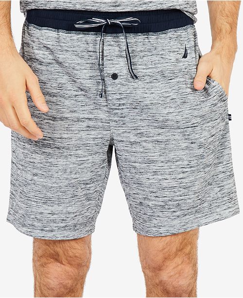 Nautica Men's SpaceDyed Sleep Shorts & Reviews Pajamas, Lounge