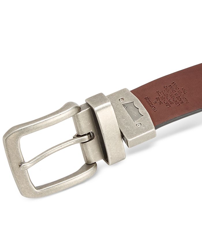 Levi's Men's Reversible Casual Leather Belt Macy's