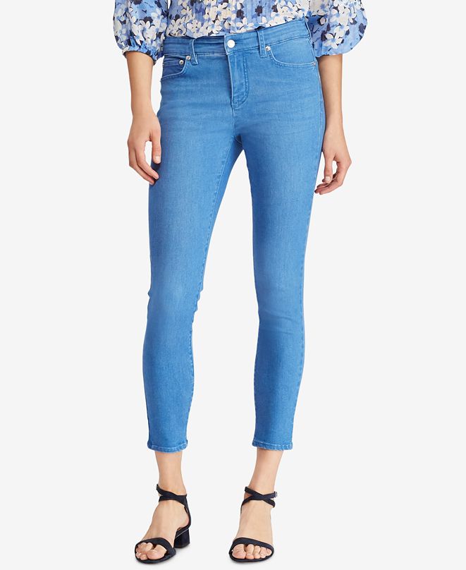 Lauren Ralph Lauren Premier Skinny Crop Jeans & Reviews - Jeans - Women ...